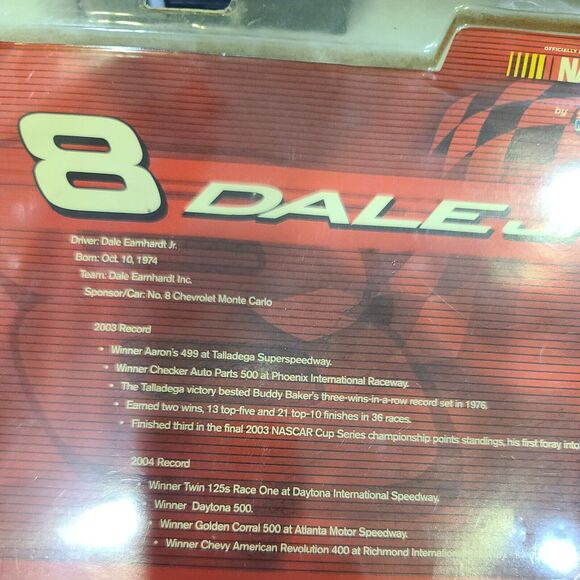 Dale Earnhardt Jr 2004 McFarlane Series 3 Holding Race Helmet Nascar Figure - Picture 5 of 6